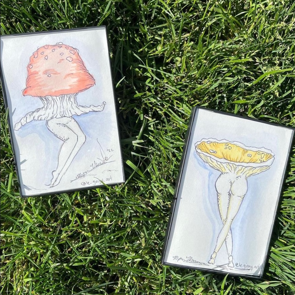 Mushroom art